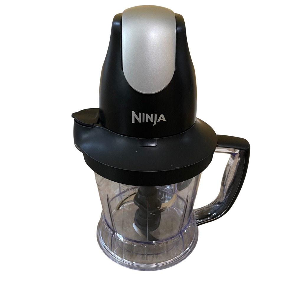 Ninja Master Prep Food Processor Chopper Blender QB1004 80 450W Black Silver